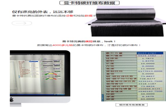 Oh my god！曼卡特碳纤维布强度竟然高达4424.1582兆帕！