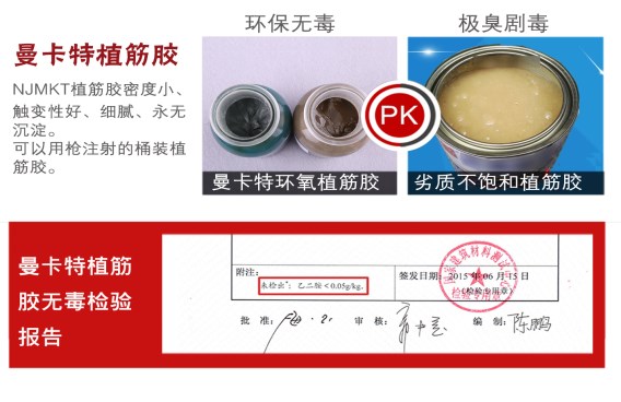如果植筋胶买错了，不仅臭，还有毒！