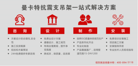 一站式解决您的抗震支架需求，就在曼卡特~