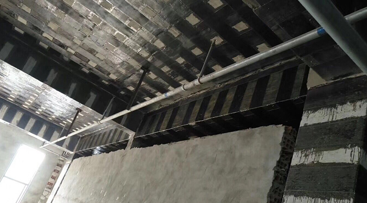 楼板如何用碳纤维布加固？